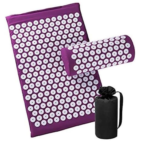 Spoonk Space Spoonk Space AM-R-TPE-PUR Acu-Om TPE Acupressure Mat; Purple AM-R-TPE-PUR - main